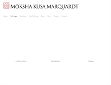 Tablet Screenshot of mokshamarquardt.com
